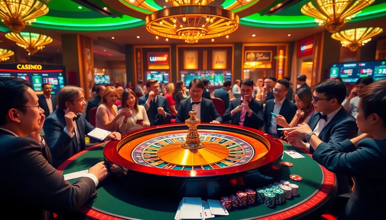 Experience thrilling betting at U888 casino with vibrant chips, cards, and roulette.