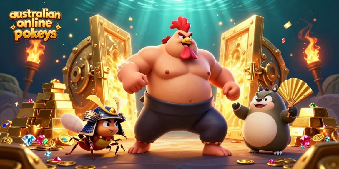 Experience the thrill of australian online pokies with dynamic characters and rich casino elements.