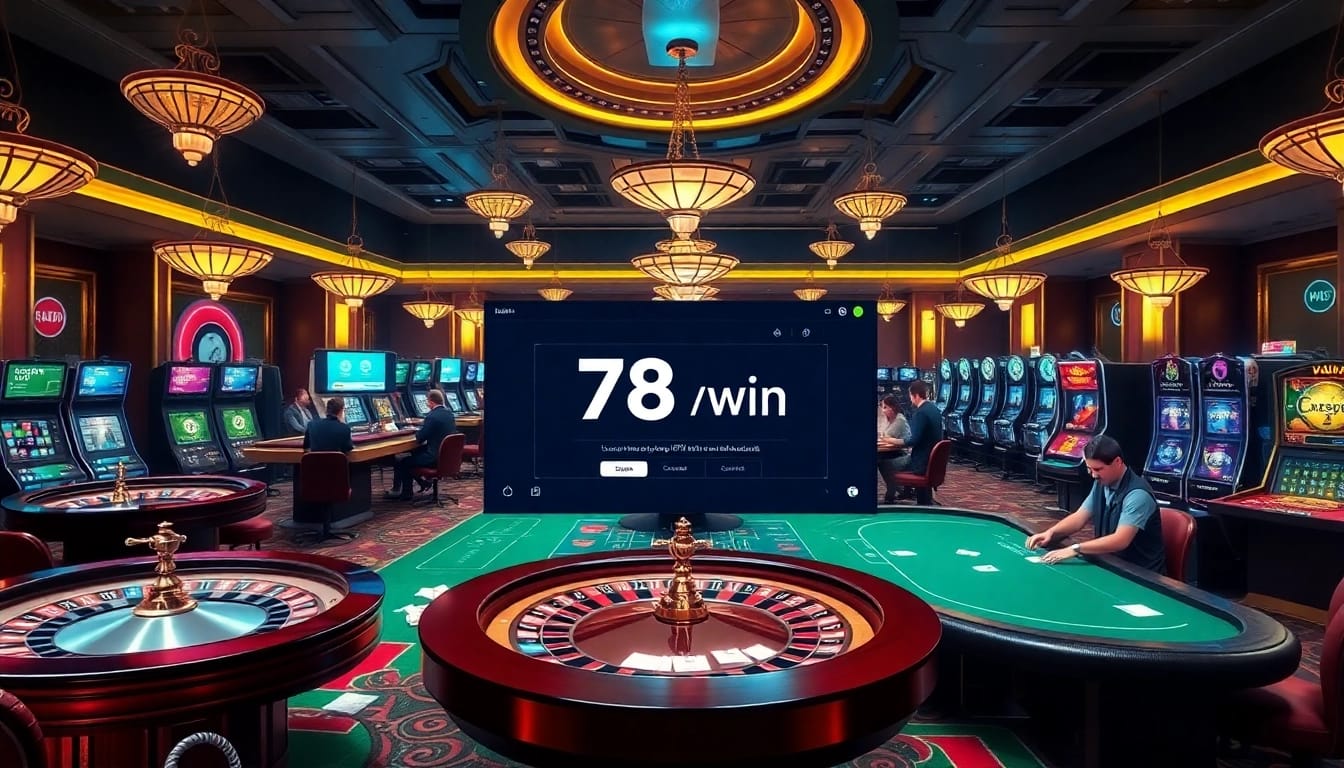 Engage with 78win đăng nhập smoothly while enjoying a vibrant casino atmosphere full of excitement.