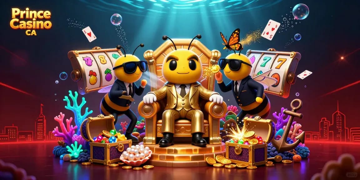 Engage in thrilling gameplay at Prince Casino CA with vibrant slot games and enchanting 3D characters.