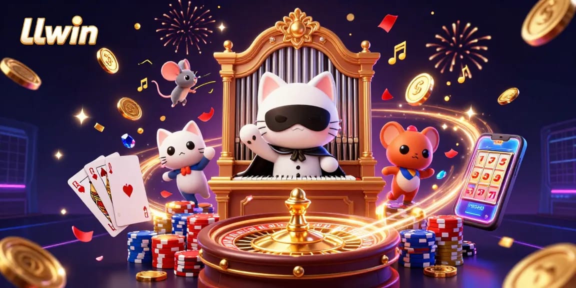 Play thrilling casino games at LLwin with dynamic characters and exciting visual elements.