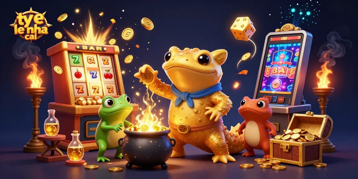 Experience ty le nha cai with a vibrant display of casino elements and magical interactions.