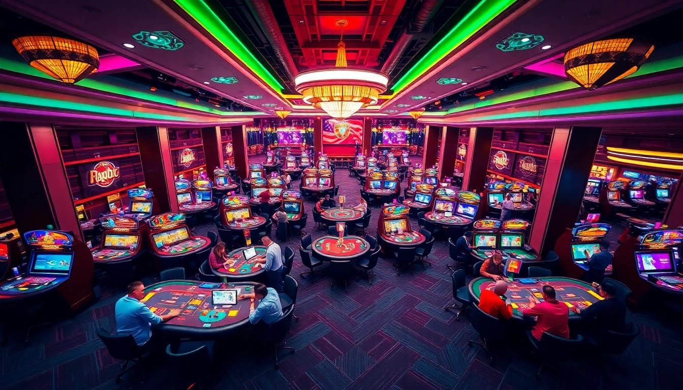 Pariez en ligne sur le site de paris sportif en ligne avec des jeux de casino vibrants.