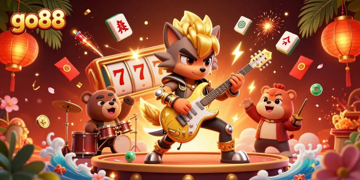 Experience exhilarating gameplay at go88 with thrilling characters and vibrant casino elements.