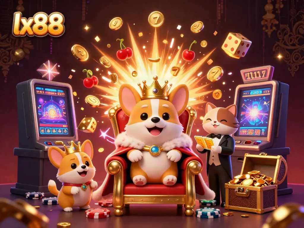 Experience the thrilling lx88 gaming world filled with vibrant characters and dynamic casino elements.