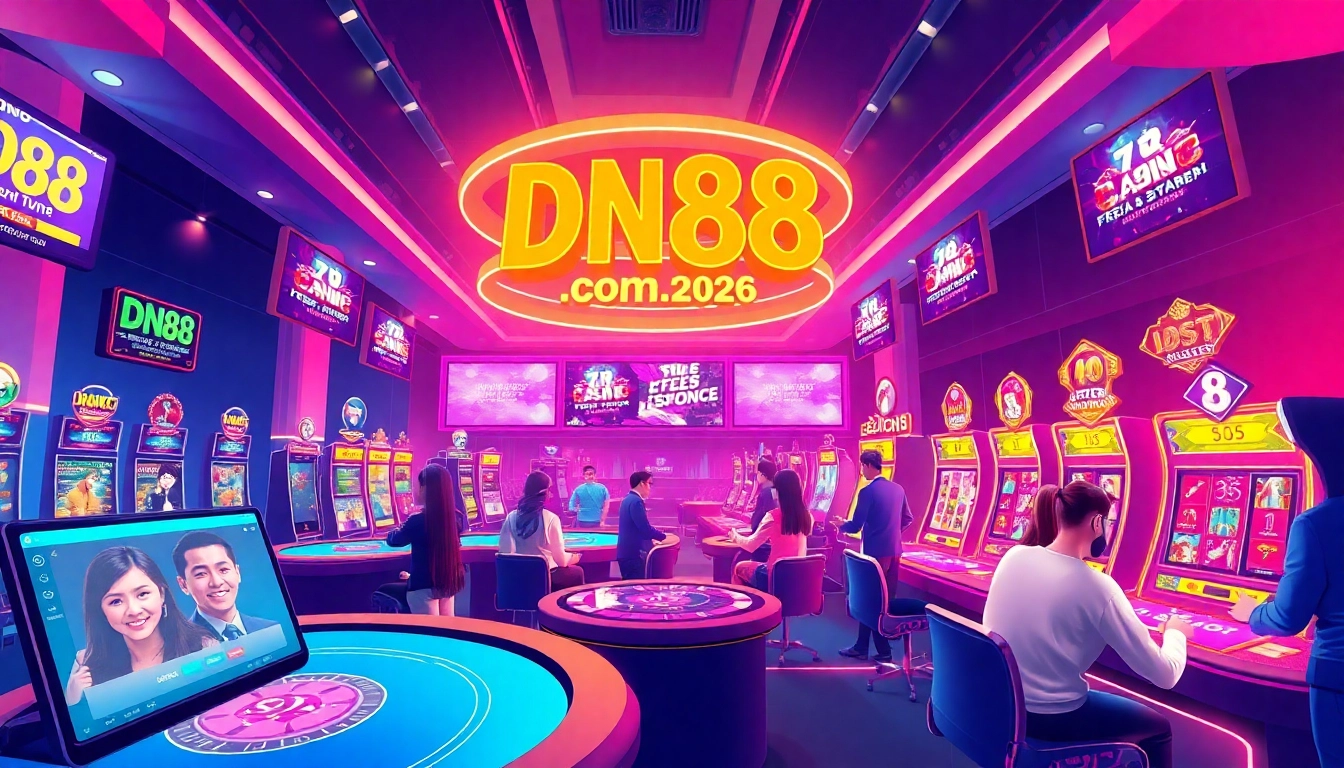 Experience thrilling online gaming at dn88.com with vibrant graphics and engaging players.