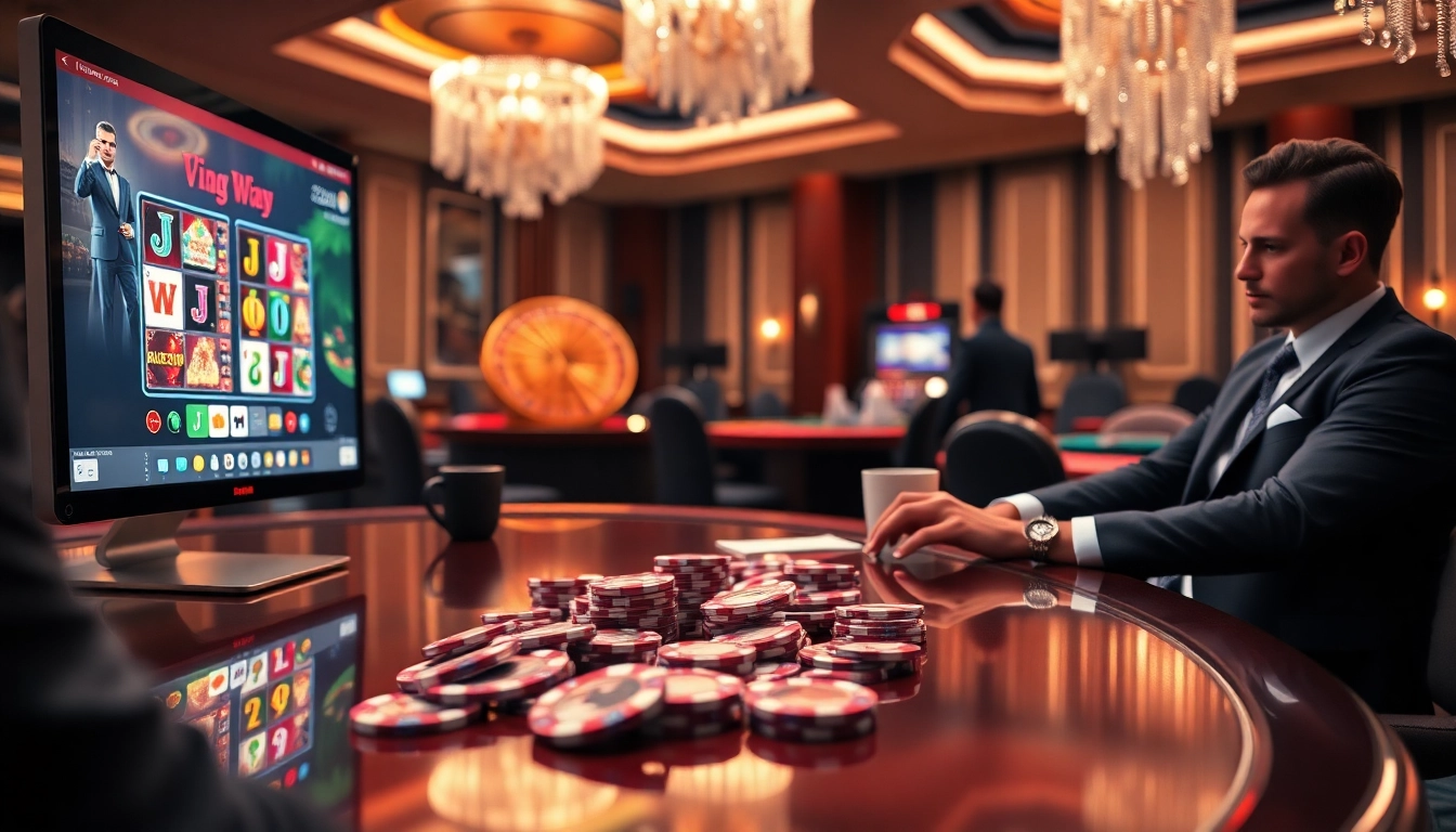 Experience the excitement of https://zing88.design/ as gamblers engage in vibrant casino activities with luxury visuals.