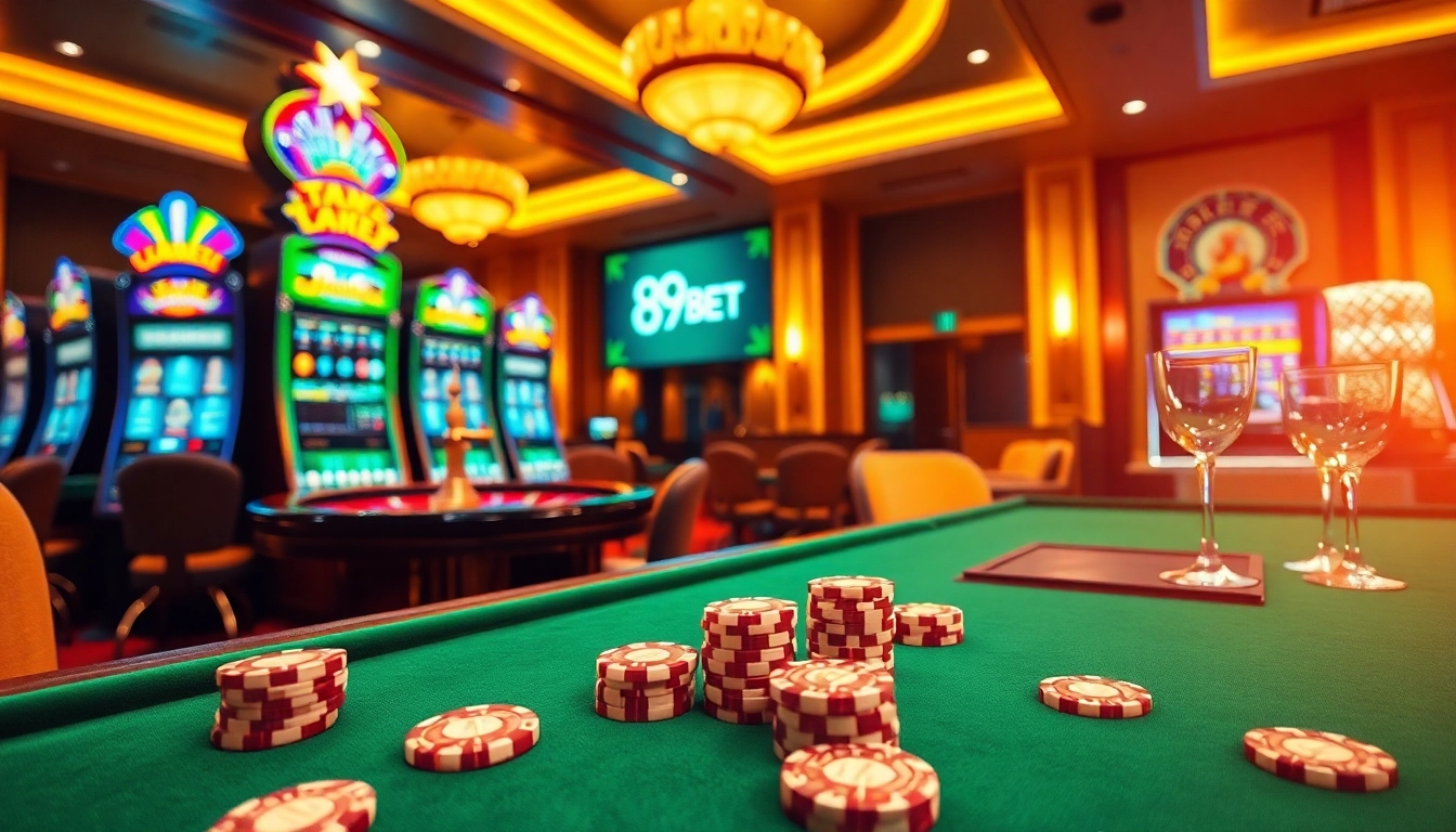 Experience the excitement of a premier casino with 89bet.in.net's vibrant gaming scene.