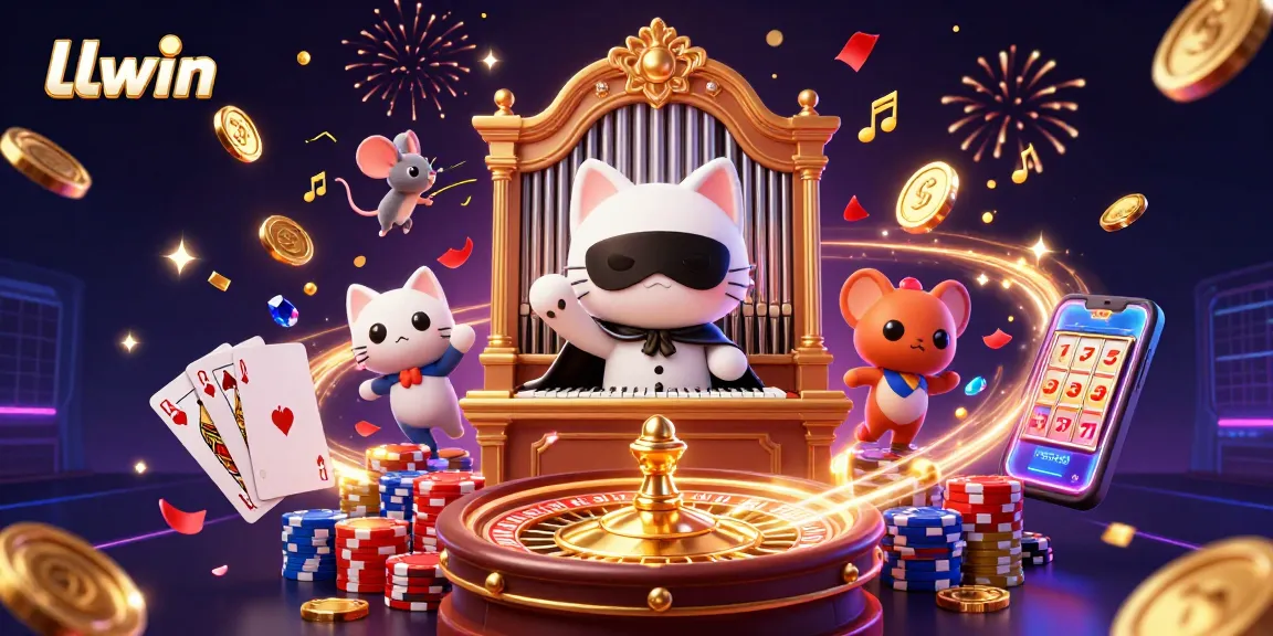 Play thrilling casino games at LLwin with dynamic characters and exciting visual elements.