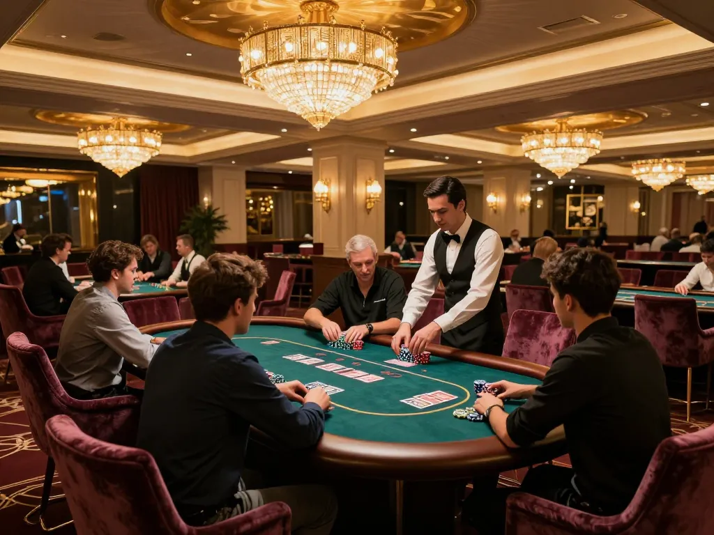 Experience high-stakes gameplay at nhà cái rr88 in an elegant VIP gaming area with professional dealers.