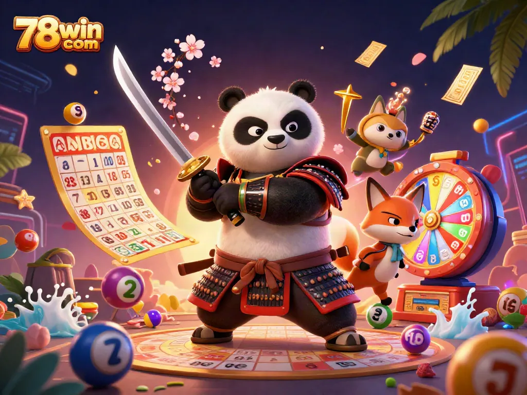 Experience vibrant gaming action at 78win com with thrilling lottery elements and dynamic characters.