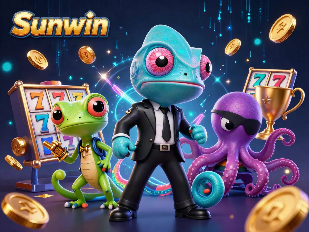 Experience thrilling gameplay with Sunwin, featuring stunning gambling characters in action.