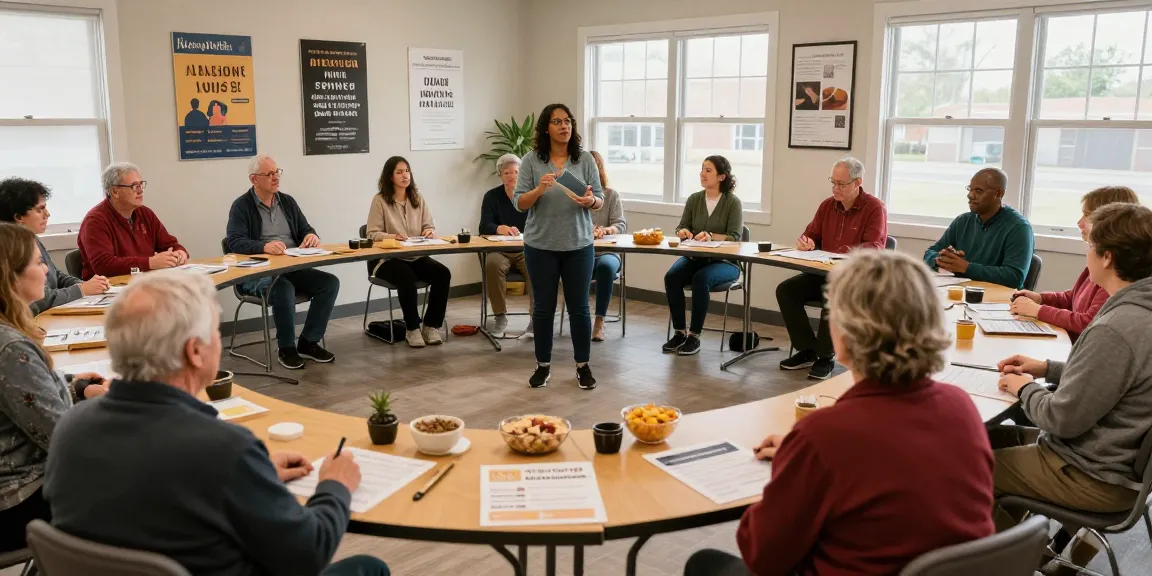 Veterans For Healing workshop offering support through community engagement and holistic wellness.