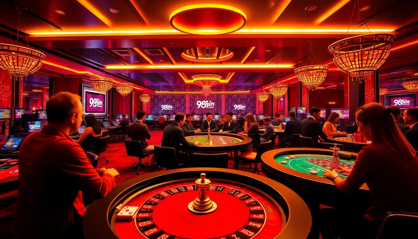 Experience the excitement of 98win casino with vibrant gaming interactions and thrilling live dealers.