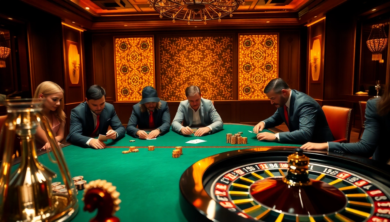 Experience the thrill of winning at 23win casino with vibrant poker tables and gaming excitement.