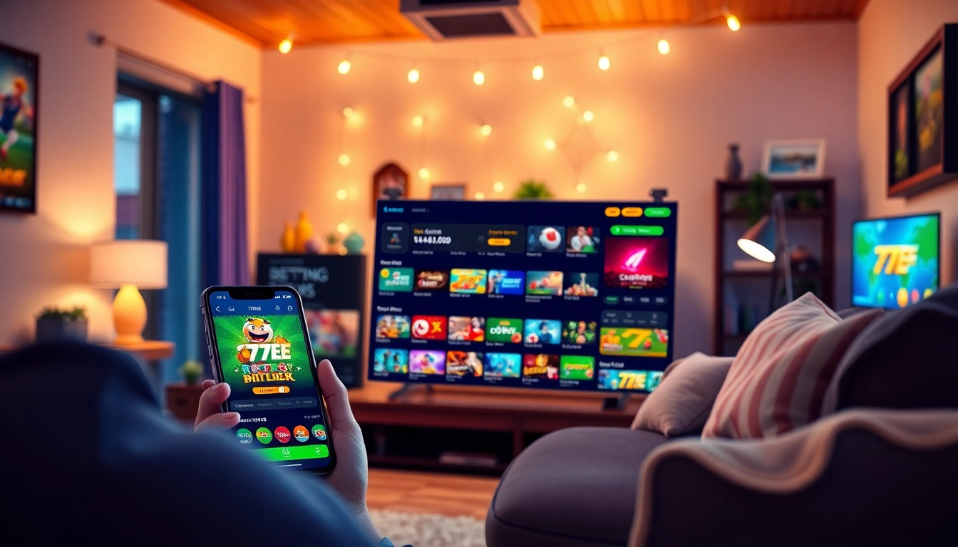 Experience the innovative 77EE online betting platform with user-friendly design and diverse games.
