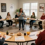 Veterans For Healing workshop offering support through community engagement and holistic wellness.